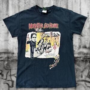 Vintage Munster, Go Home! T-Shirt – Rock Rebel x Universal Studios – Black – S